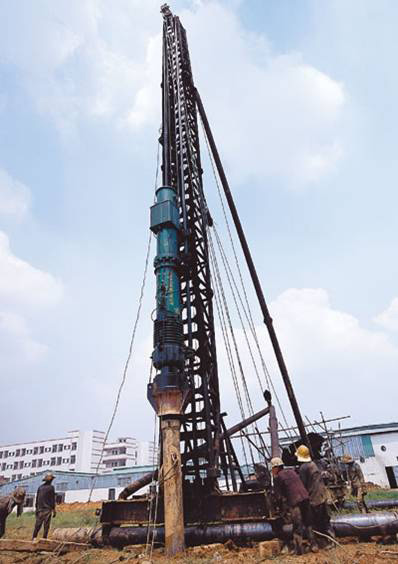 北京平谷区振动沉管载体桩